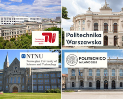 Warsztaty dla doktorantów Politechnik: Warszawskiej, w Berlinie, w Mediolanie i Norweskiego Uniwersytetu Nauki i Technologii